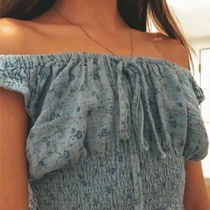 RARE Brandy Melville off the shoulder top